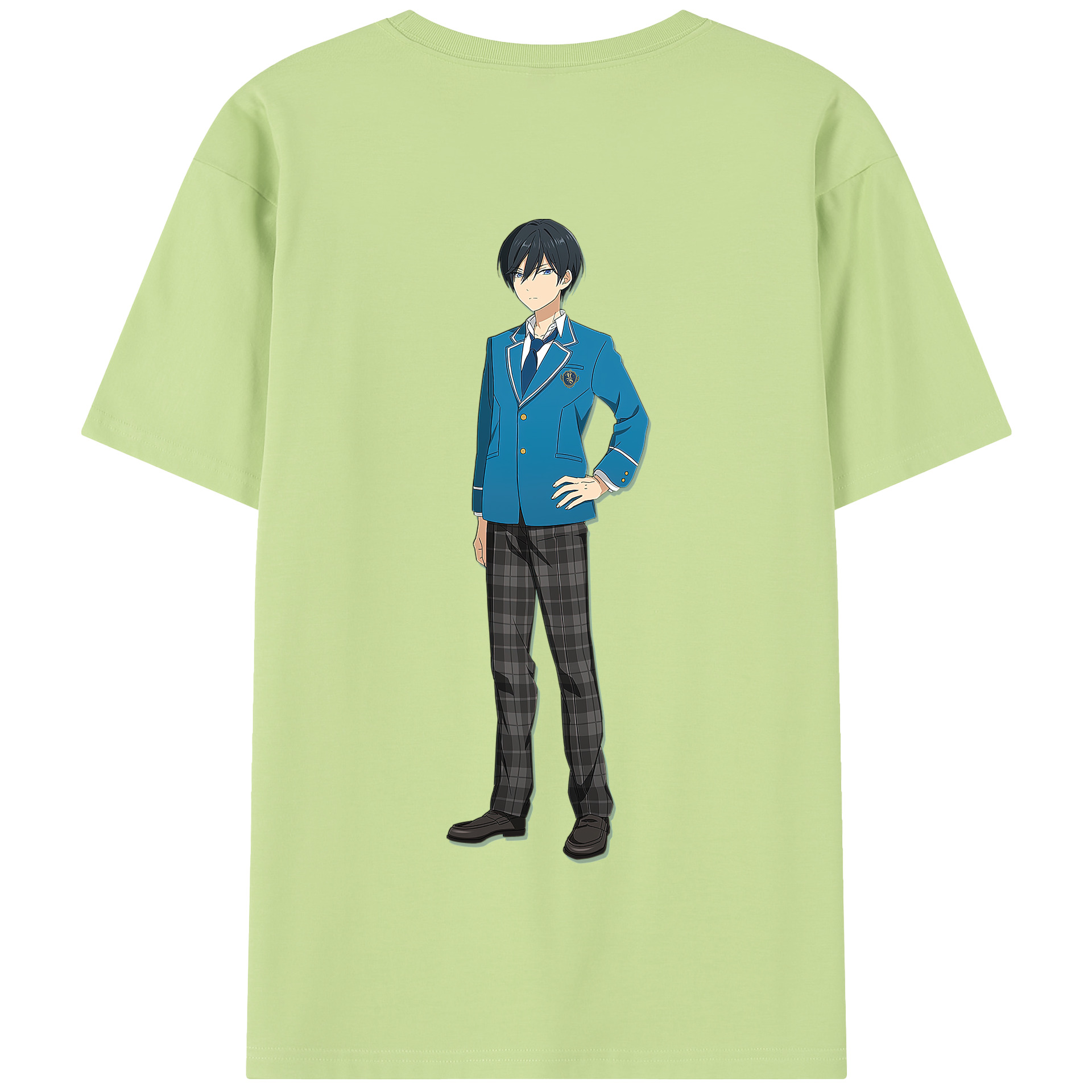 （画像用） あんさんぶるスターズ! Ensemble Stars 綿100％半袖Tシャツ（背面プリント）
